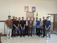تجلیل از ورزشکاران افتخارآفرین دانشگاه علوم و فنون مازندران در المپیاد ملی دانشجویان