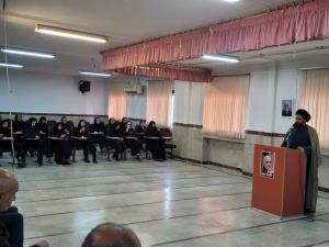 The memorial service of Mr. Dr. Ahmad Nouryan today at the hall of late engineer Samimi
